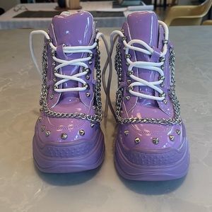 Space Candy WTF By Anthony Wang Platform Sneakers